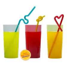 Kit Canudo Decorativo Artístico P/ Bebidas - 2000 Canudinhos Foto mini 4