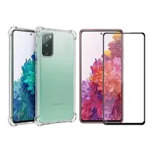 Kit Capa Antichoque + Película Vidro 3d Para Samsung S20 Fe Foto  mini 1
