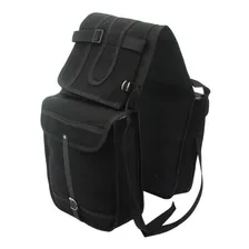 Kit Capa Boiadeiro Gg + Porta Capa Com Alfoje Em Lona Cor Preto Foto mini 2