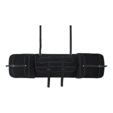 Kit Capa Boiadeiro Gg + Porta Capa Com Alfoje Em Lona Cor Preto Foto mini 4