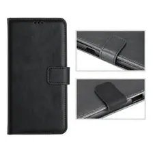 Kit Capa Case Carteira Para Xiaomi Redmi 10a + Pelicula Cor Preto Foto mini 3