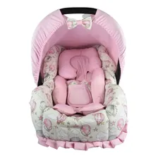 Kit Capa De BebĂȘ Conforto E Redutor - Rosa BebĂȘ Foto mini 2