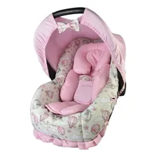 Kit Capa De BebĂȘ Conforto E Redutor - Rosa BebĂȘ Foto mini 3