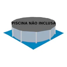 Kit Capa E Forro Para Piscina Circular 5500 Litros Mor Foto mini 2