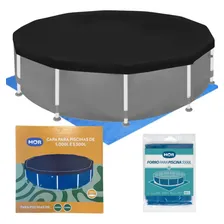 Kit Capa E Forro Para Piscina Circular 5500 Litros Mor Foto mini 1