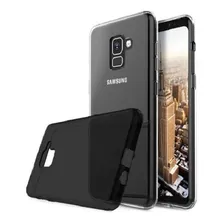 Kit Capa E Película De Vidro Samsung Galaxy A8 A530 2018 Foto  mini 1