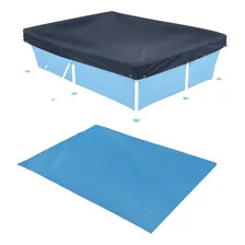 Kit Capa + Forro Para Piscina Retangular 2000 Litros Mor Foto mini 1