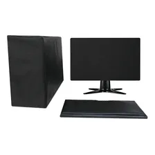 Kit Capa Monitor Protetora Computador Teclado Impermeável Foto  mini 1