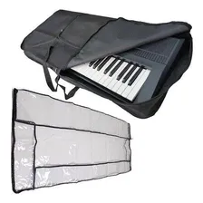 Kit Capa Para Teclado 5/8 Para + Capa Cobertura Yamaha Casio Foto mini 1