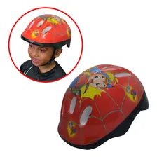 Kit Capacete Cotoveleira Joelheira Infantil Bike Skate Verme Foto mini  3