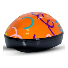 Kit Capacete Infantil C/ Joelheira Cotoveleira Munhequeira Cor Laranja Foto mini  2