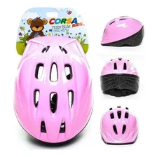 Kit Capacete Infantil Proteção Bicicleta Patins Skate Cores Foto mini  2
