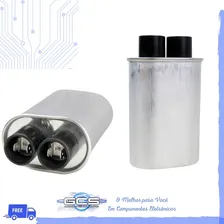 Kit Capacitor Para Microondas 0,75uf + Diodo Cl01-12 Novo Foto mini 2