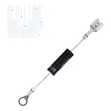 Kit Capacitor Para Microondas 0,75uf + Diodo Cl01-12 Novo Foto mini 3