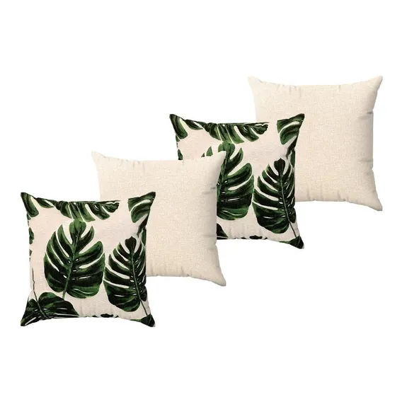 Kit Capas Almofadas 40x40 Costela Adão Sala Sofá Decorativas Decoração 2 Foto 1