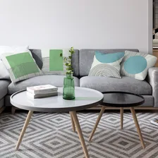 Kit Capas Almofadas Decorativas Geométrica 45x45 - Id Decor Foto mini  2