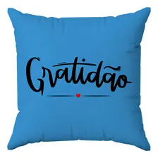 Kit Capas Almofadas Decorativas Gratidão 45x45 - Id Decor Foto mini 3