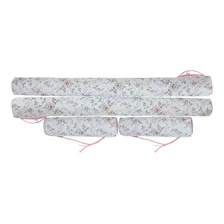 Kit Capas De Rolinho Para Berço 150 Fios Moderninhos 4 Peças Foto  mini 1