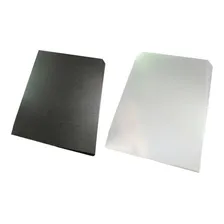 Kit Capas Para Encadernação Pretas E Transparente Ofício Foto mini 1