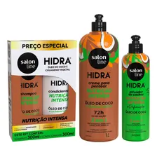 Kit Capilar Completo Hidra Coco Nutrição E Hidratação Foto mini 1