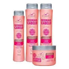 Kit Capilar Desmaia Cabelo Belkit 4 Produtos Foto  mini 1