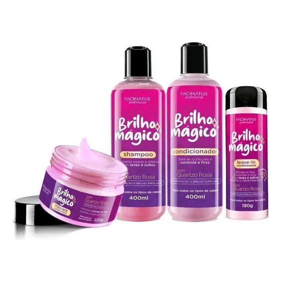 Kit Capilar Para Cabelos Opacos Brilho Mágico Foto 1