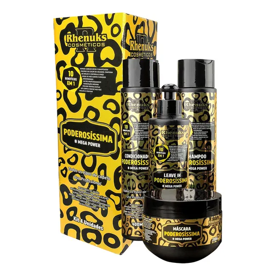 Kit Capilar Profissional Poderosíssima Rhenuks Foto 1