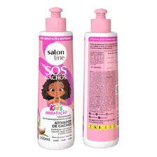 Kit Capilar Tratamento Sos Cachos Kids Infantil Salon Line Foto mini 3