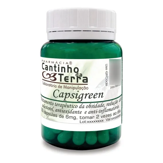 Kit Capsula Capsigreen 6mg - 2 Potes Foto 1