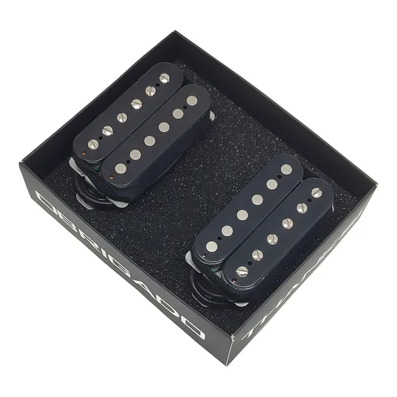 Kit Captadores Malagoli 496 Braço Hot Rock Ponte Pretos Foto 1