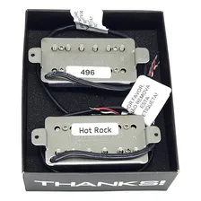 Kit Captadores Malagoli 496 Braço Hot Rock Ponte Pretos Foto mini 3