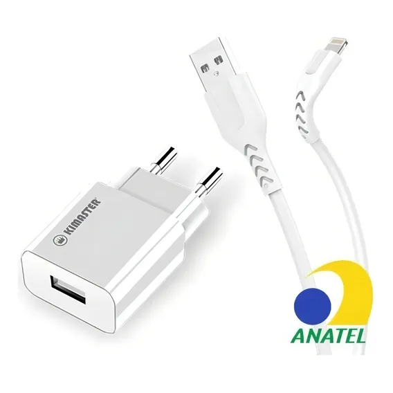Kit Carregador Cabo Usb Lightning Flexível Foto 1