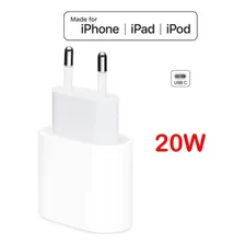 Kit Carregador De iPhone Fonte Com Cabo Carregamento Rápido 1m Pd 20w Foto mini  2