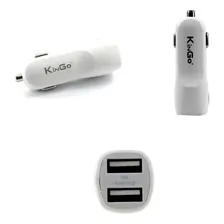 Kit Carregador De Tomada Kingo + Carregador Veicular Foto mini 2