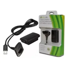 Kit Carregador E Bateria 4800 Mah Para Controle Xbox 360 Foto  mini 1