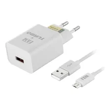 Kit Carregador E Cabo De Dados Turbo Micro Usb/v8 Foto  mini 1