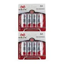 Kit Carregador Mox + 8 Pilhas Recarregáveis Mox Aa 2600 Mah Foto mini 1