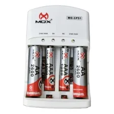 Kit Carregador Rápido Bivolt + 4 Pilhas Aa Aaa Recarregável Foto mini 3
