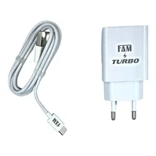 Kit Carregador Turbo Fam Tipo-c 18w Foto mini 1