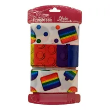 Kit Cartela Fitas Gorgurão Estampada Kgp001 38mm 001 Pop It 9 Metros Foto  mini 1