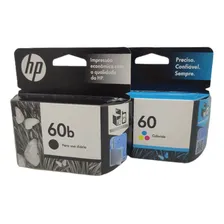 Kit Cartucho 60 Preto E 60 Color Hp F4280 F4580 C4780 D110a Foto  mini 1