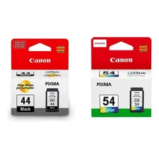 Kit Cartucho Canon Pg-44 Preto + Cl-54 Color E481 E401 E461 Foto  mini 1