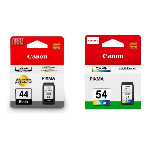 Kit Cartucho Canon Pg-44 Preto + Cl-54 Color E481 E401 E461 Foto 1
