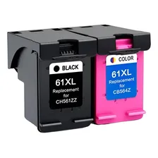 Kit Cartucho Compatível 61 61xl Preto + Colorido Foto  mini 1