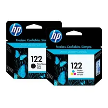 Kit Cartucho De Tinta Hp 122 Preto + Colorido Foto mini  2