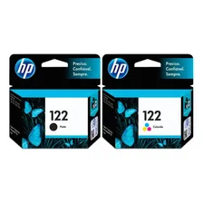 Kit Cartucho De Tinta Hp 122 Preto + Colorido Foto  mini 1