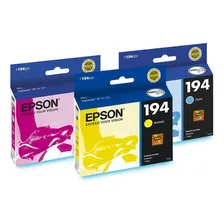 Kit Cartucho Epson Colorido Ciano/magenta/amarelo (eps01) Foto mini 3