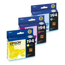 Kit Cartucho Epson Colorido Ciano/magenta/amarelo (eps01) Foto mini 1