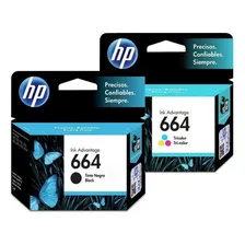 Kit Cartucho Hp 664 Preto E Hp 664 Colorido Foto mini 4