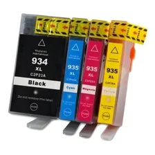 Kit Cartuchos 934xl 935xl Officejet Pro 6230 6830 Foto mini 2